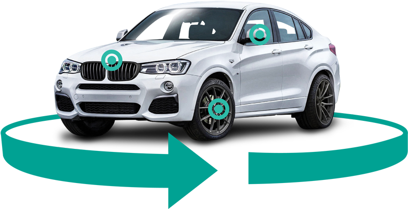 Engaging Car Shoppers Around The World - Bmw X5 Png (800x439), Png Download