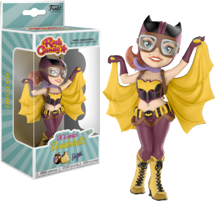 Sold Out - Batgirl Bombshell Rock Candy (800x800), Png Download