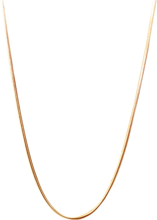 Love Lockets Rose Gold Snake Chain 50cm - Necklace (1440x800), Png Download