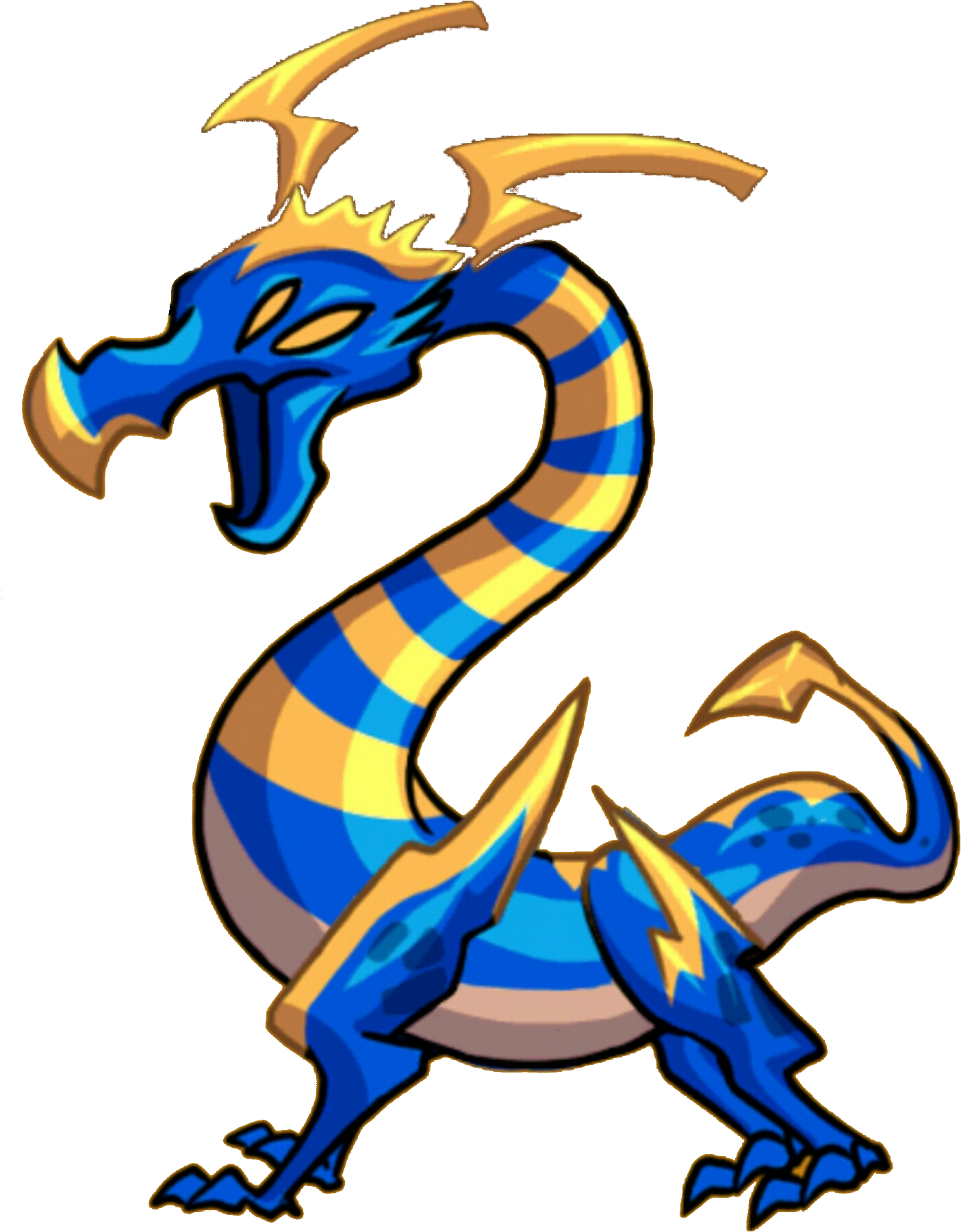 Goldemperordragon (1440x1861), Png Download