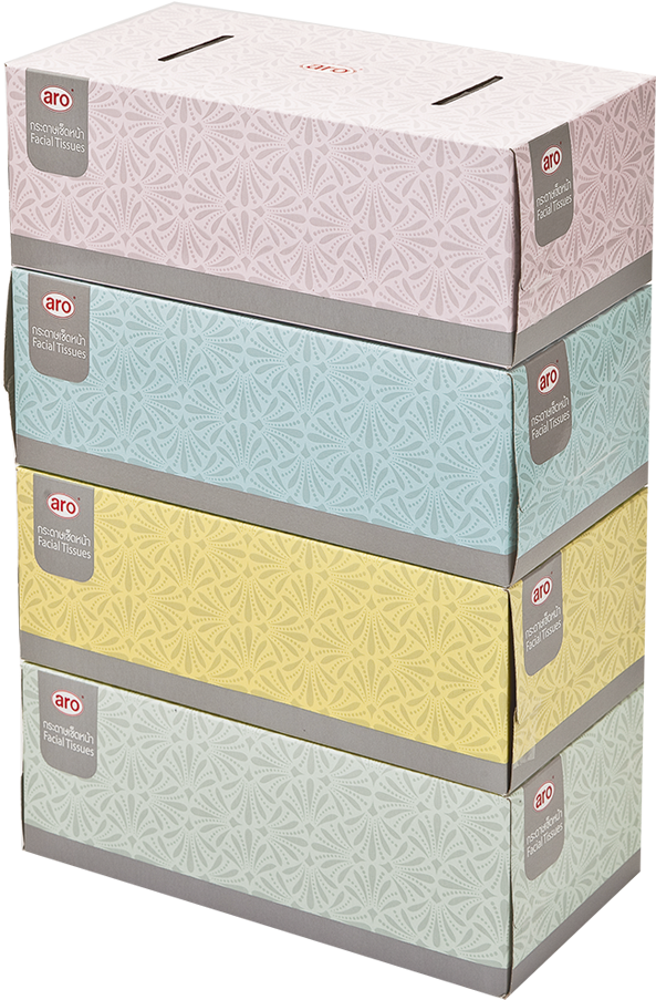 โปรโมชั่น Aro Facial Tissue Box 170 Sheet X4 Www - Chest Of Drawers (1000x1000), Png Download