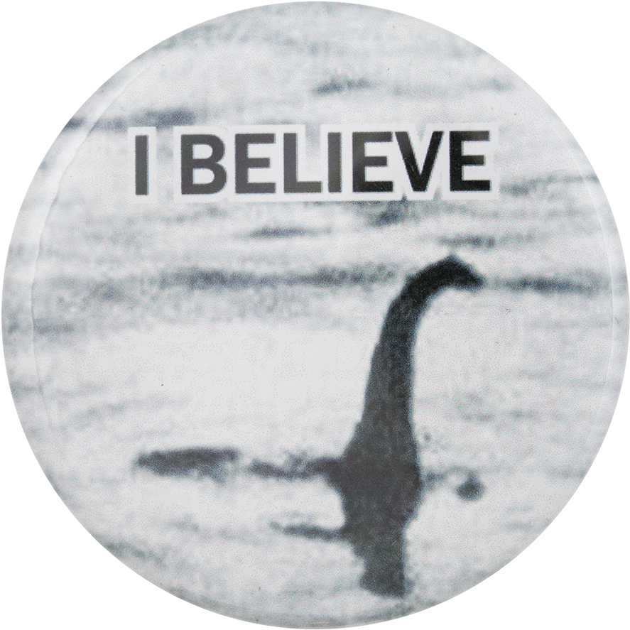 I Believe Club Button Museum - Loch Ness Monster Apex Legends (1000x978), Png Download