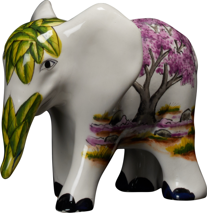 Indian Elephant (670x690), Png Download