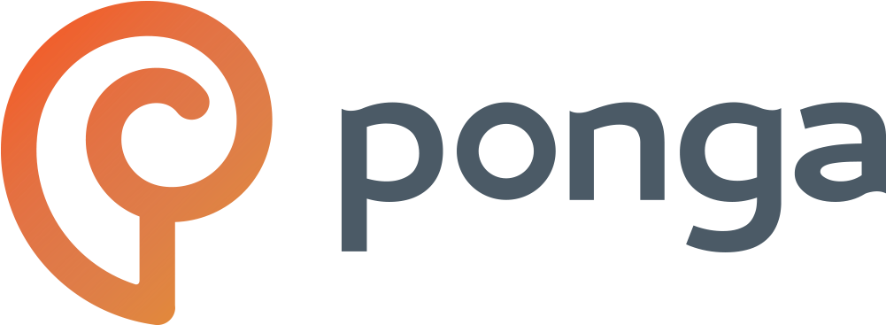Ponga Logo (1024x384), Png Download