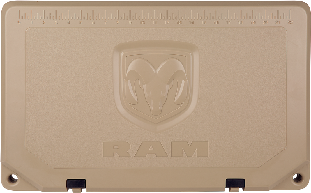 Grizzly 40 With Debossed Ram Lid (1200x1050), Png Download