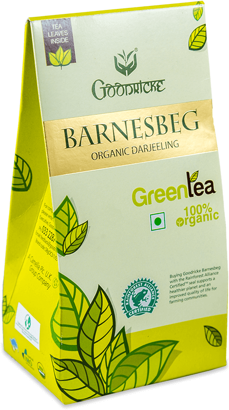 Barnesbeg Organic Green Tea 6 Months Subscription - Goodricke Green Tea (1000x1000), Png Download