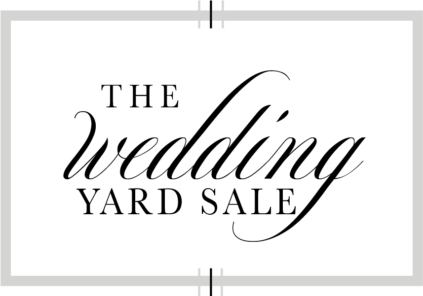 The Wedding Yard Sale - Calligraphy (900x600), Png Download