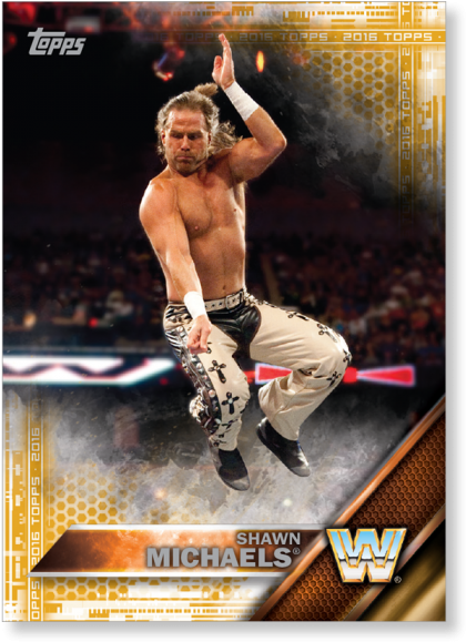 2016 Topps Wwe Shawn Michaels - Wwe (700x700), Png Download