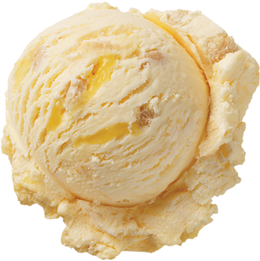 Lemon Ice Cream Scoop (800x625), Png Download