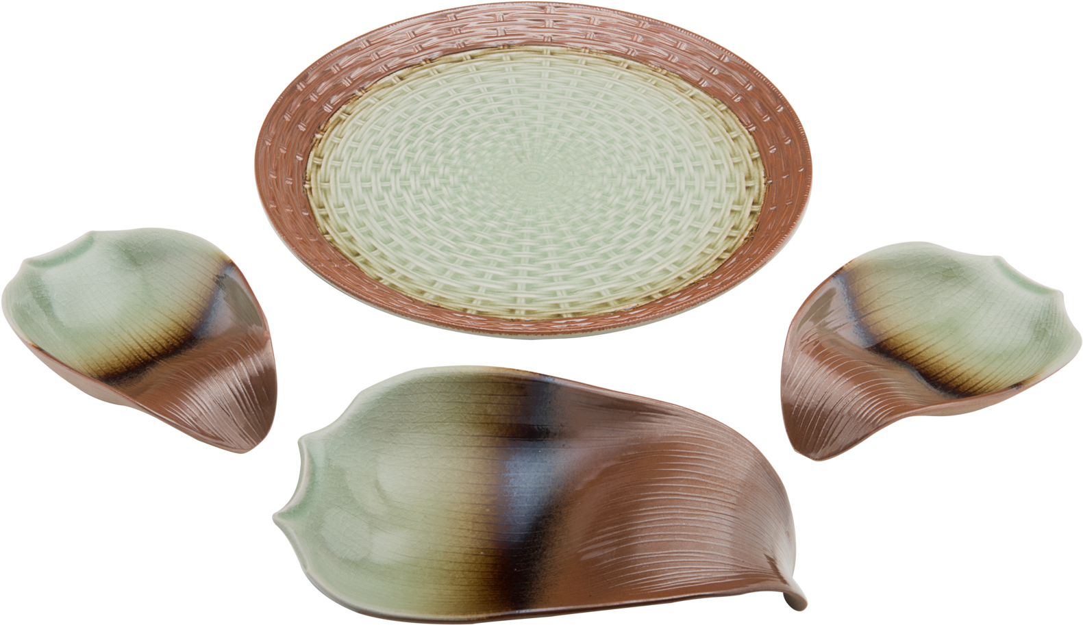 Banana Leaf Platter Set - Eye Shadow (1920x1920), Png Download