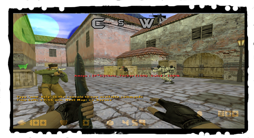 Screen Shots Of Counter Strike (890x485), Png Download