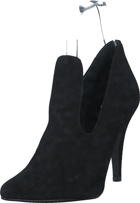 Ruth High Heel Black - Boot (487x705), Png Download
