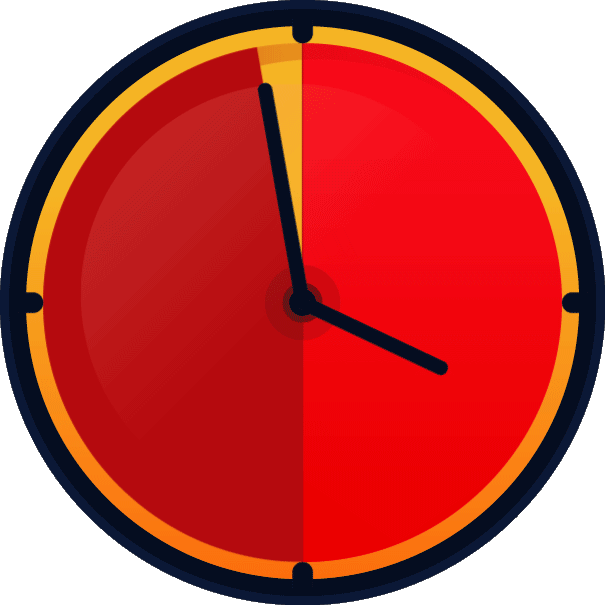 Clock At 8 30 Cliparts - Circle (605x605), Png Download