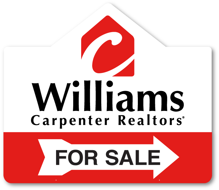 Carpenter Realtors Signs Williams Open House-26x30 - Carpenter Realtors (731x632), Png Download