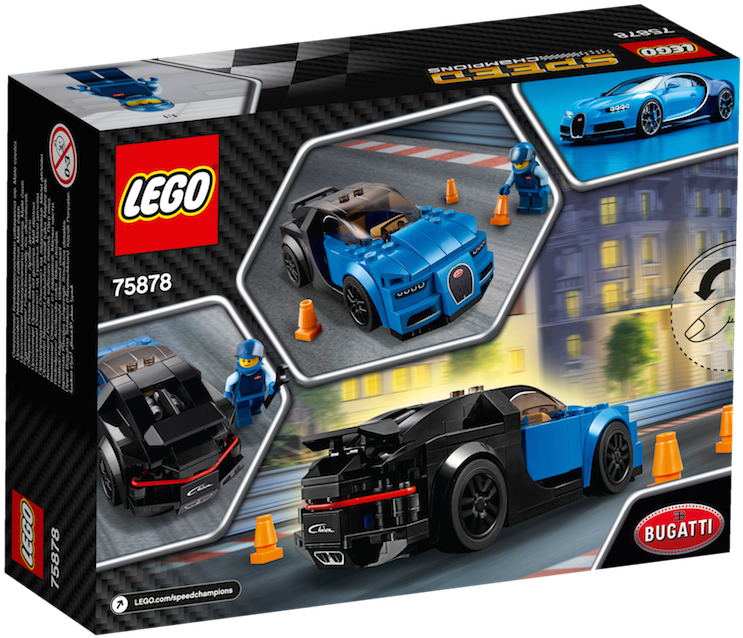 75878 Bugatti Chiron - 75878 Lego (1134x850), Png Download