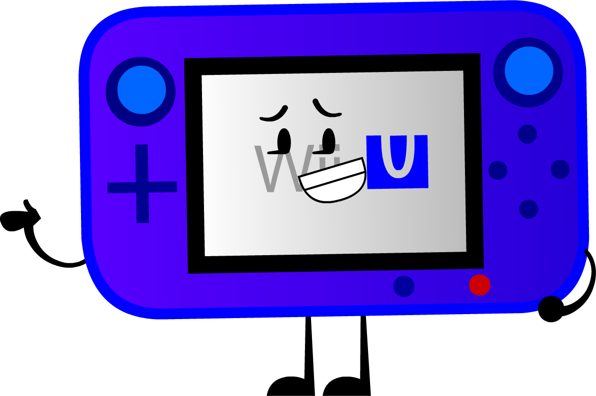 Blue Wii U Idle - Video Game Console (1192x793), Png Download