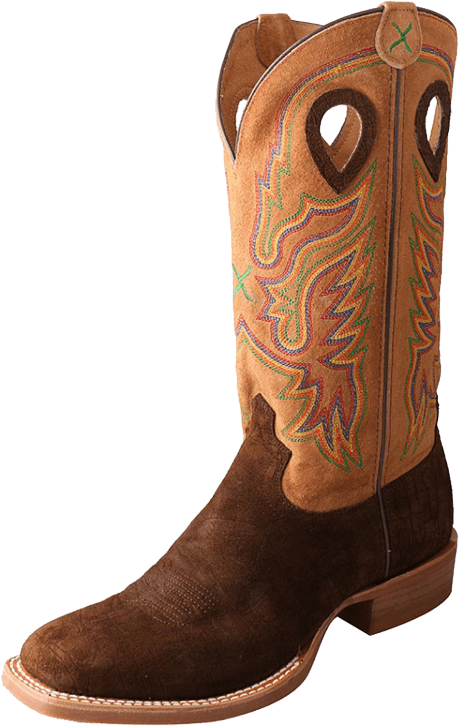 Twisted X Men's Wide Square Toe - Twisted X Mens Boots (963x1500), Png Download