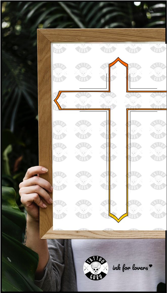 Best Cross Tattoo´s You Ever Seen - Cross (1121x1274), Png Download