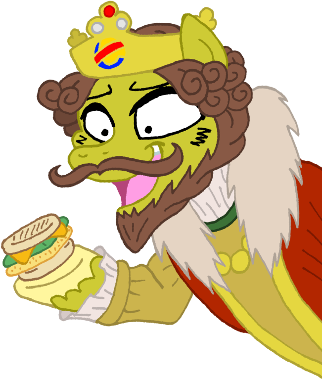 Hamburger Scootaloo Pony Yellow Mammal Vertebrate Cartoon - Pony King (667x789), Png Download