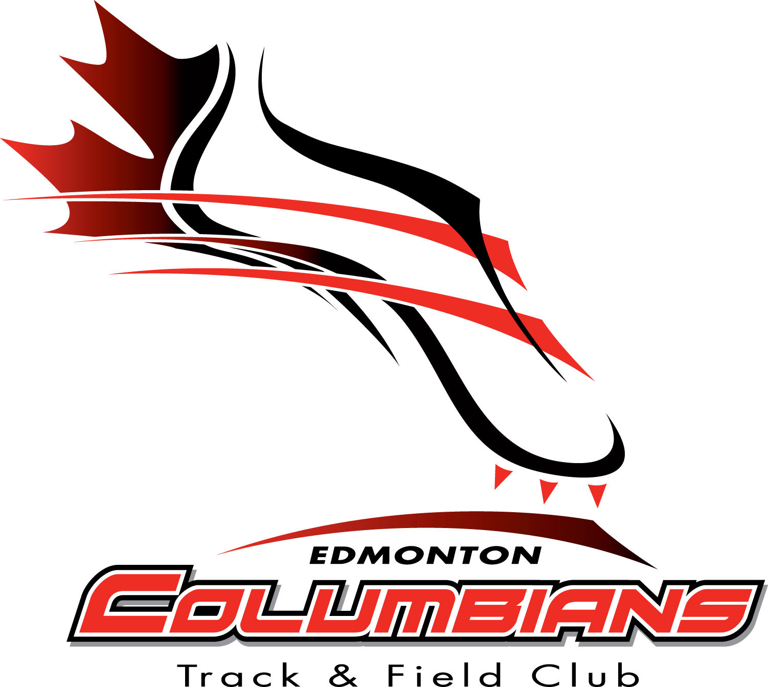 71e010 - Columbians Track And Field Edmonton (1502x1344), Png Download