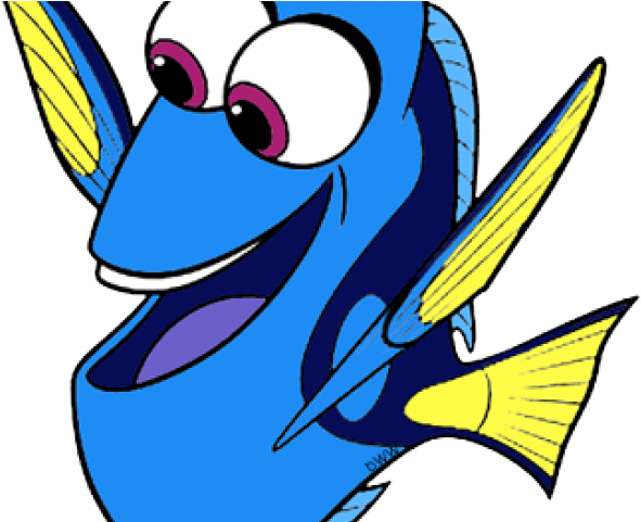 Destiny Clipart Finding Nemo - Dory Finding Nemo Silhouette (640x480), Png Download