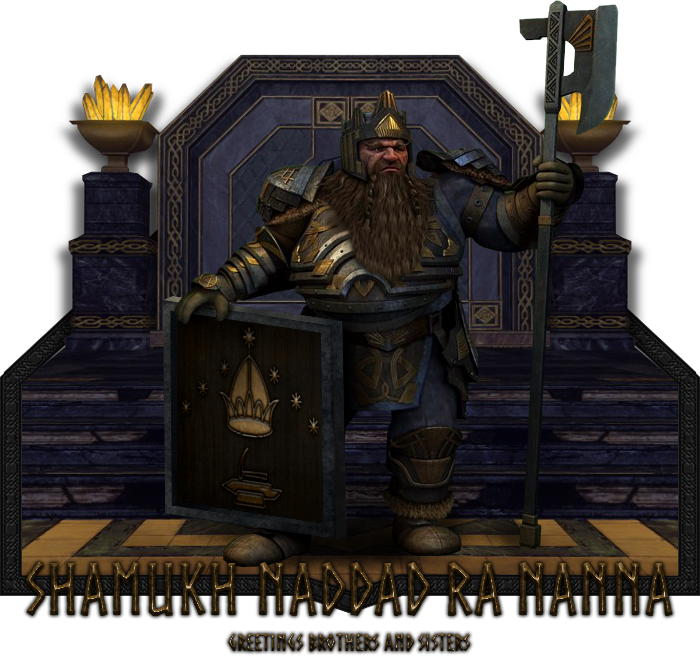 You Stand In The Mukbû Sigintarâg, The Library Of The - Durin's Folk (700x656), Png Download