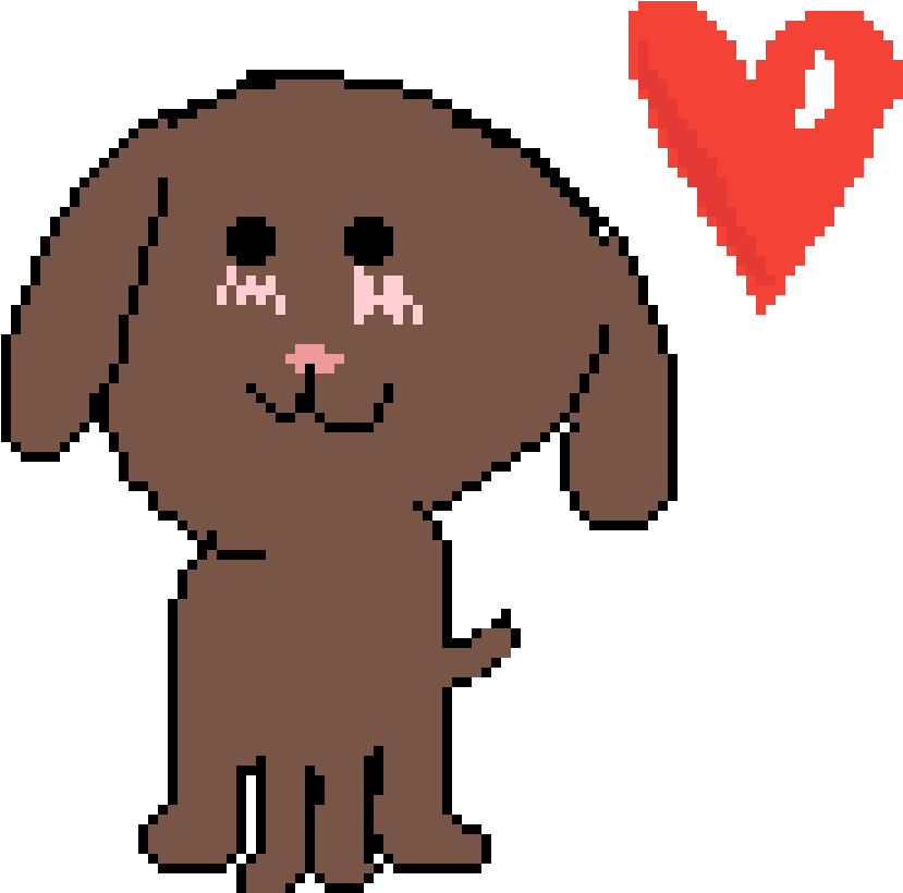 Cute Puppy - Cartoon (1125x900), Png Download