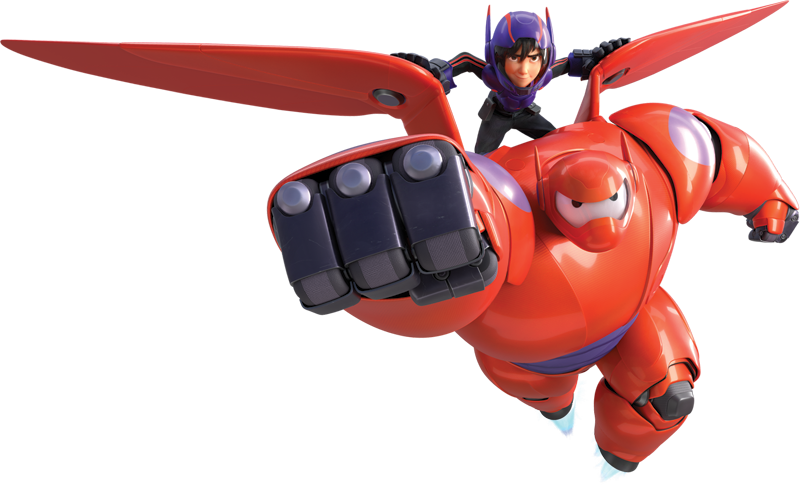 Hero Transparent Png - Big Hero Character Png (800x485), Png Download