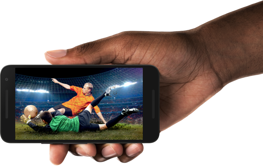 Hand Holding Phone - Smartphone (1002x632), Png Download