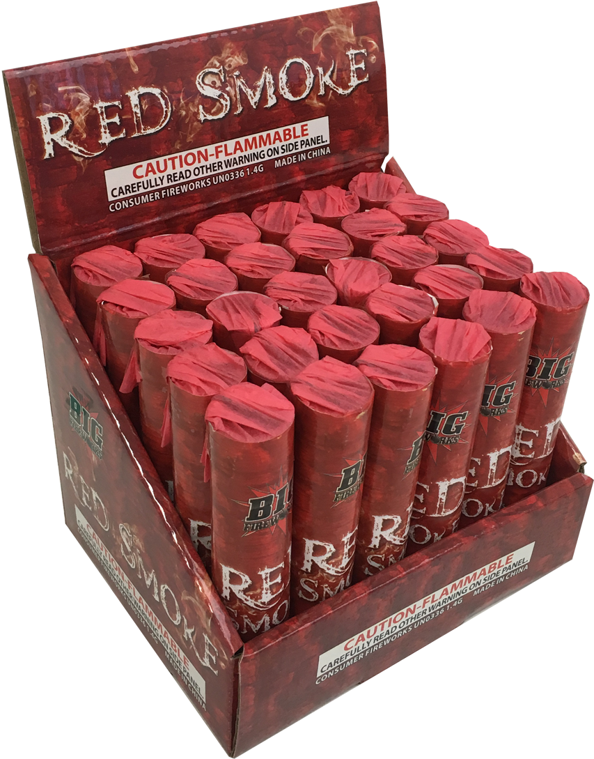 Red Smoke Stick (1667x1250), Png Download