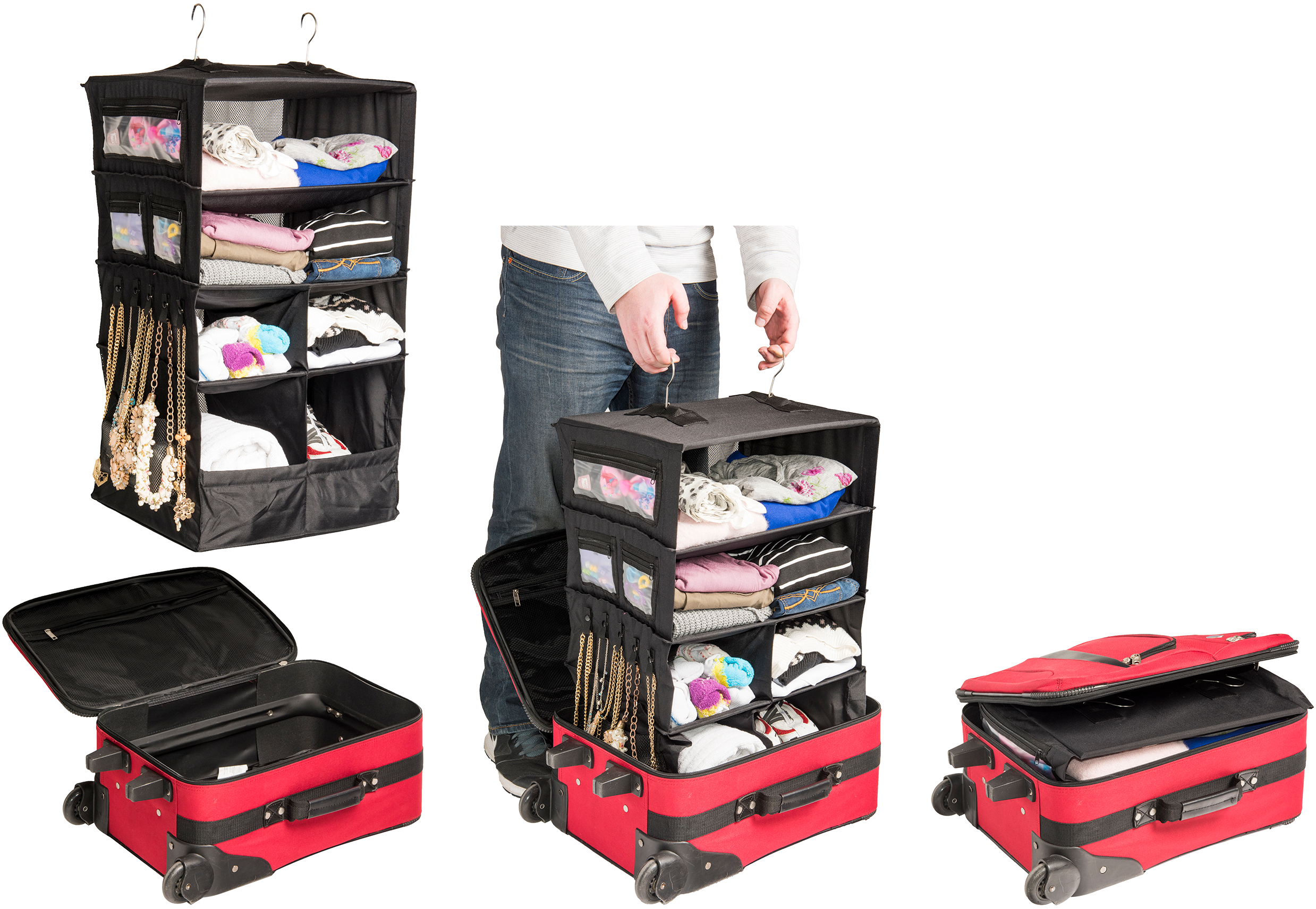Luggage Organizer (2477x1713), Png Download