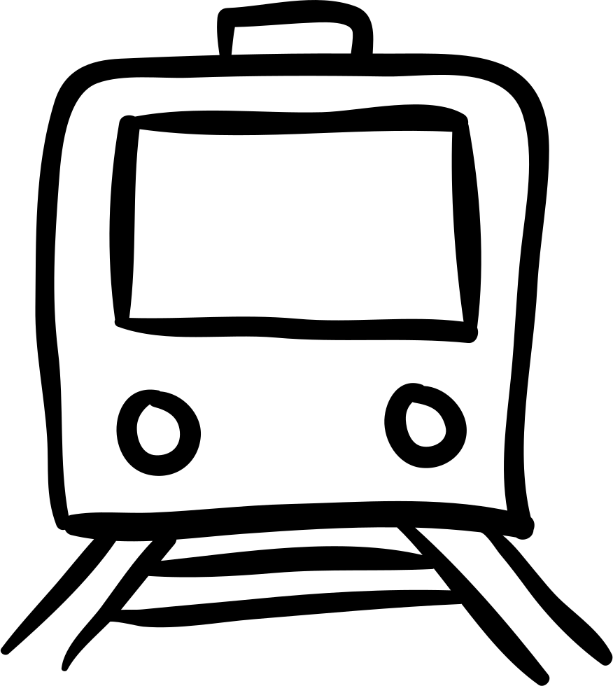 Png File - Hand Drawn Icon Train (876x980), Png Download
