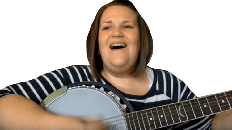 Candace Payne Singing - Composer (750x750), Png Download