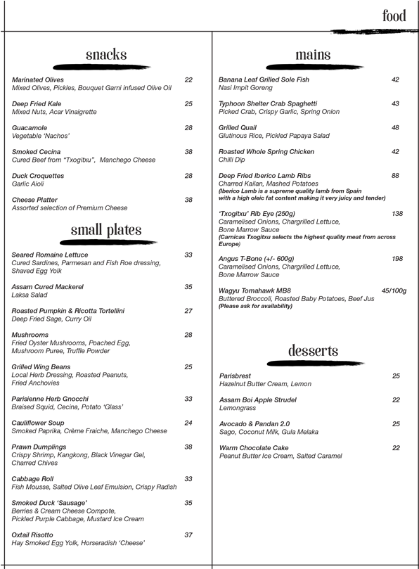 Menu - Document (595x842), Png Download