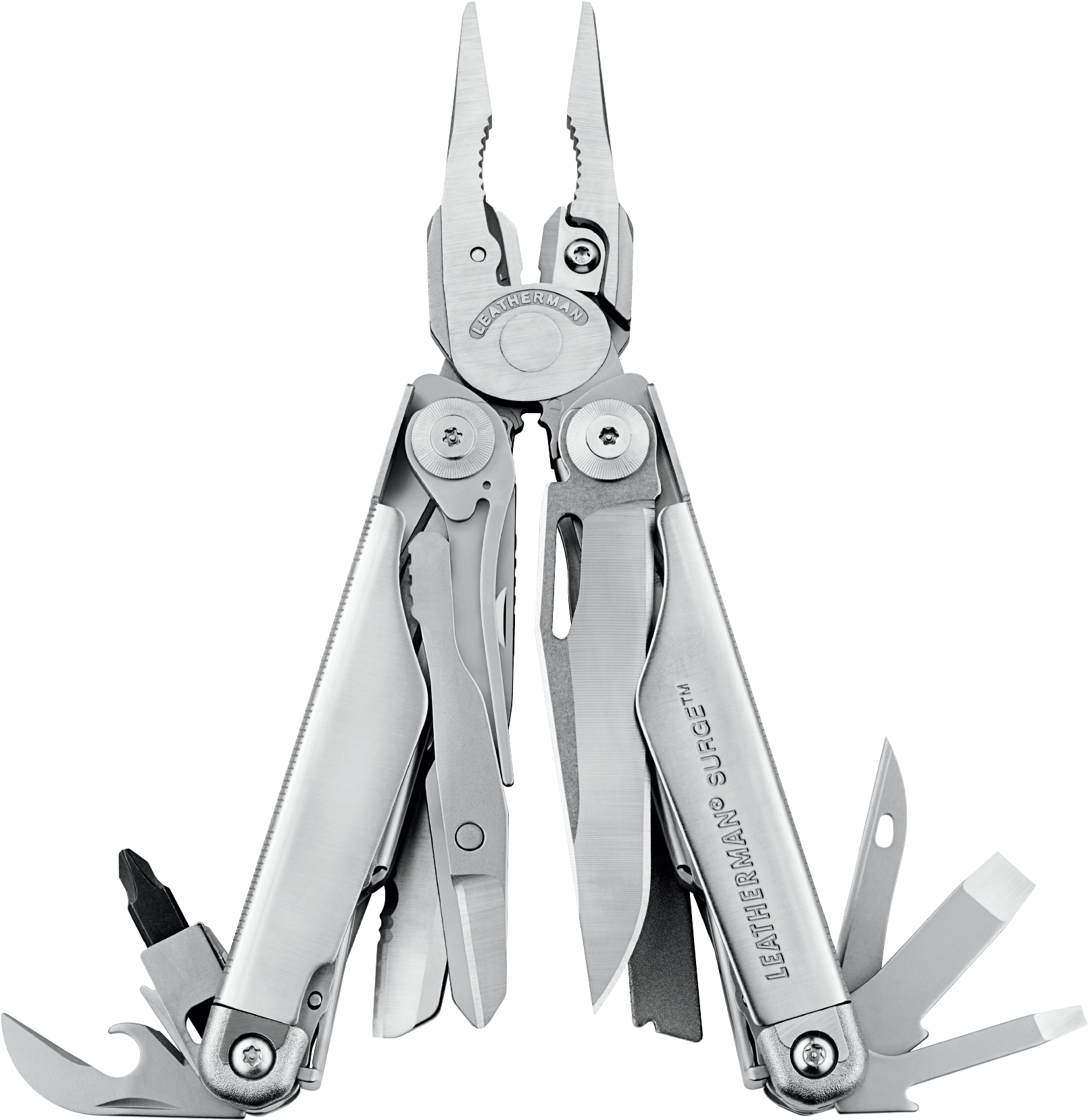 Leatherman Surge Multi-tool, Stainless Steel, Heavy - Leatherman Wave Tool Order (2000x2000), Png Download