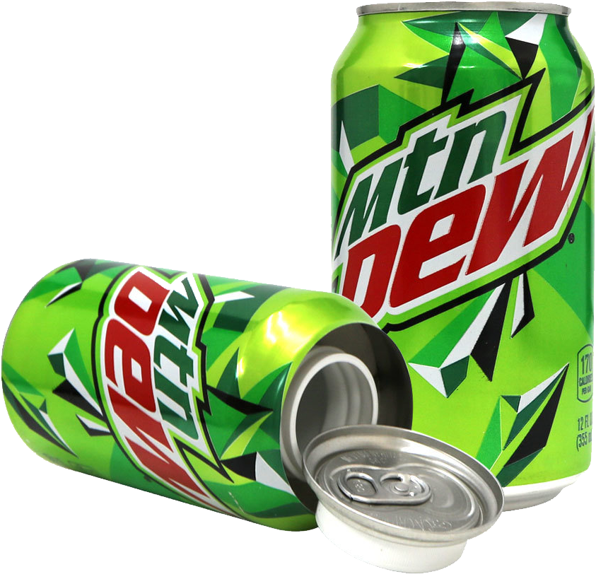 Mountain Dew Can Safe Can - Mtn Dew Can (890x896), Png Download