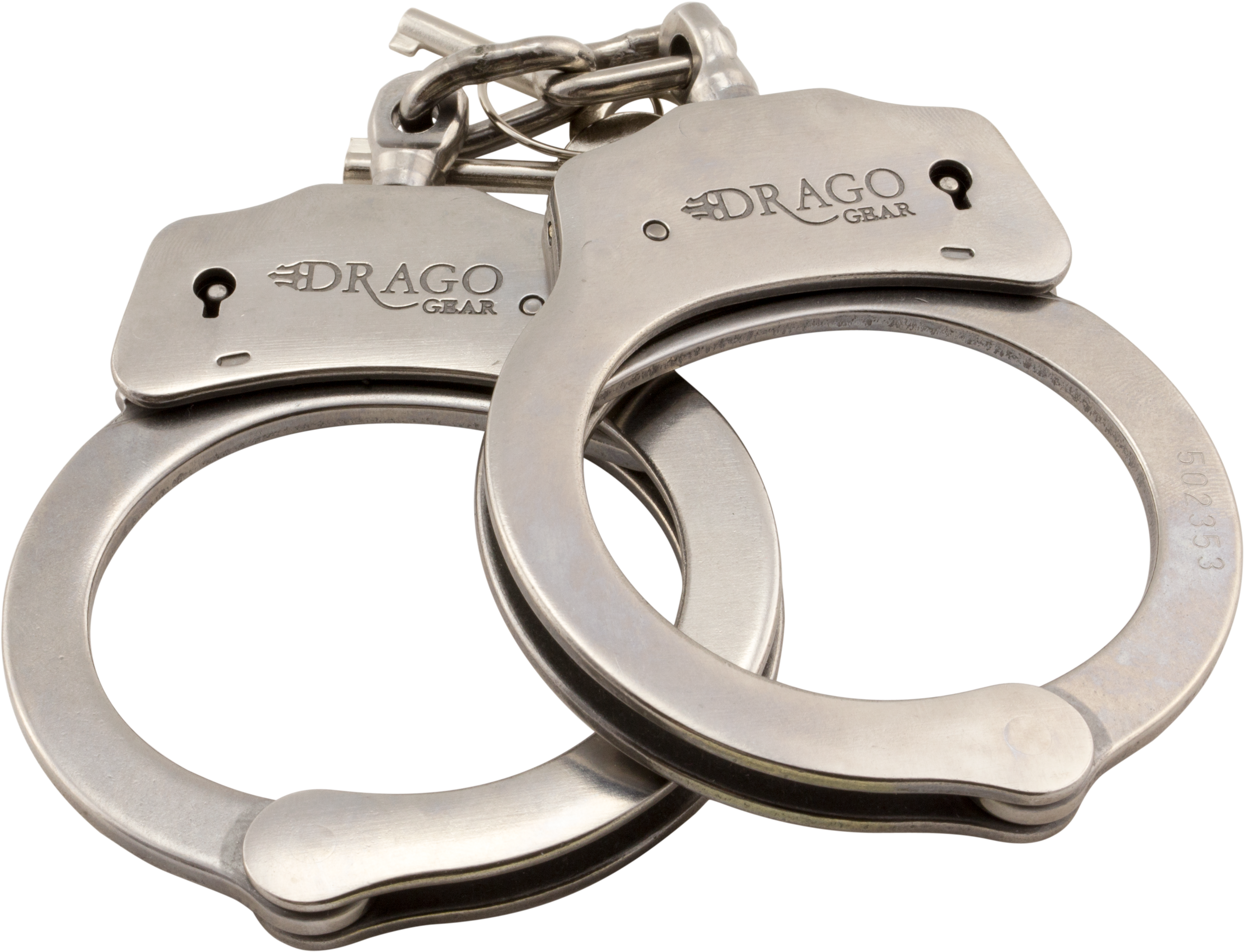 Ati 32301 Drago Gear Handcuffs Ss Handcuff - Engagement Ring (3788x2933), Png Download