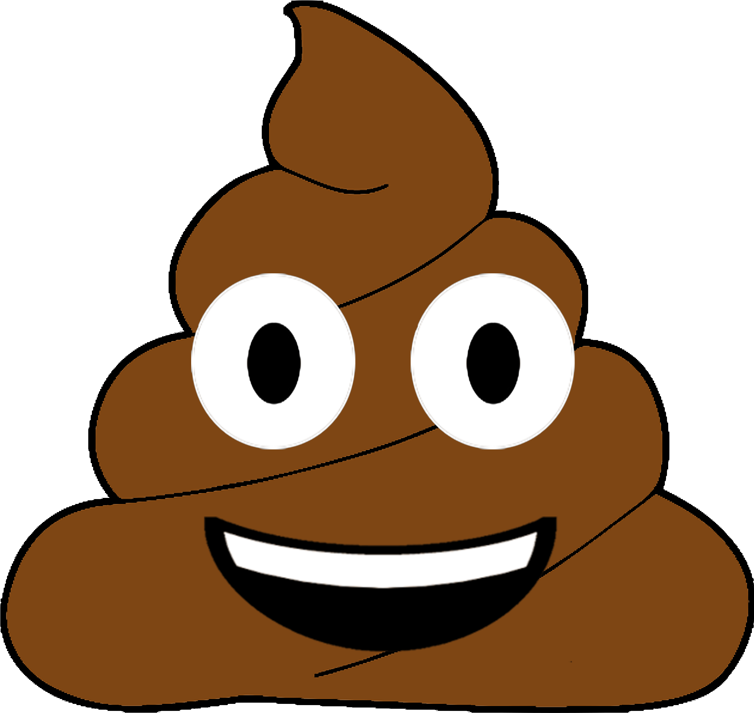 Pick Up Dog Poop Clipart - Wow Poop Emoji (3000x2400), Png Download