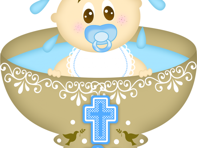 Birth Clipart Child Baptism - Baptism Baby Boy Clipart (640x480), Png Download