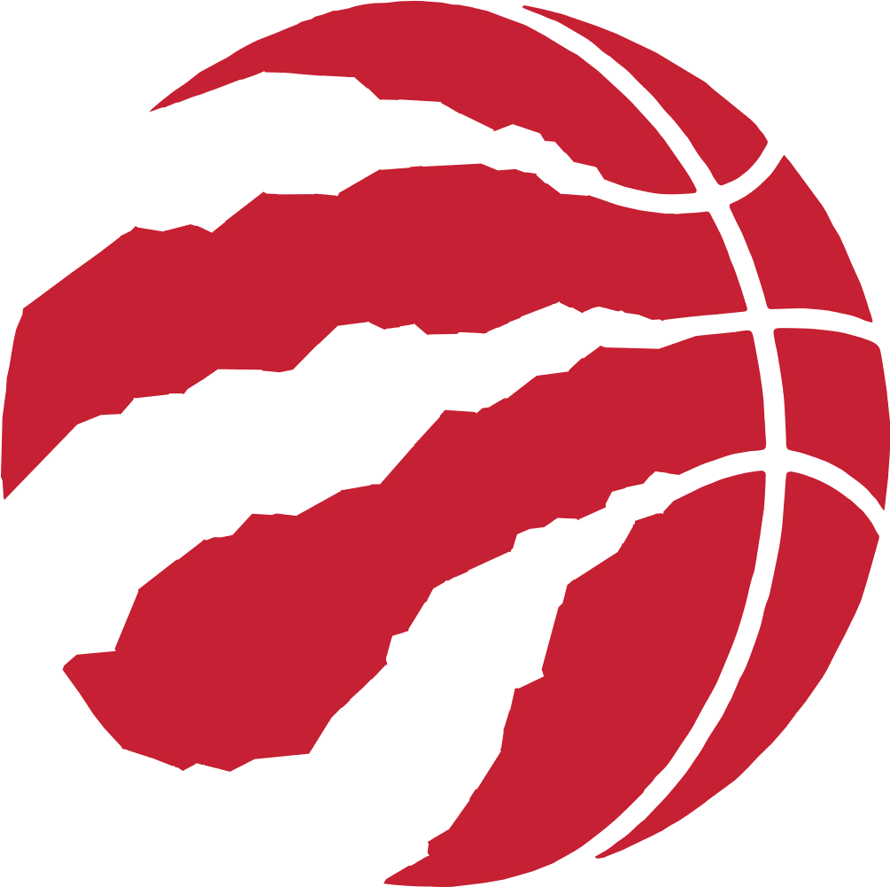 2 Golden State - Toronto Raptors Logo Red (1024x1024), Png Download