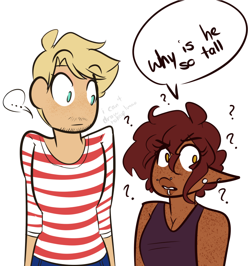 @oogoobooga Hi There Was An Attempt To Draw Your Oc, - Cartoon (900x900), Png Download
