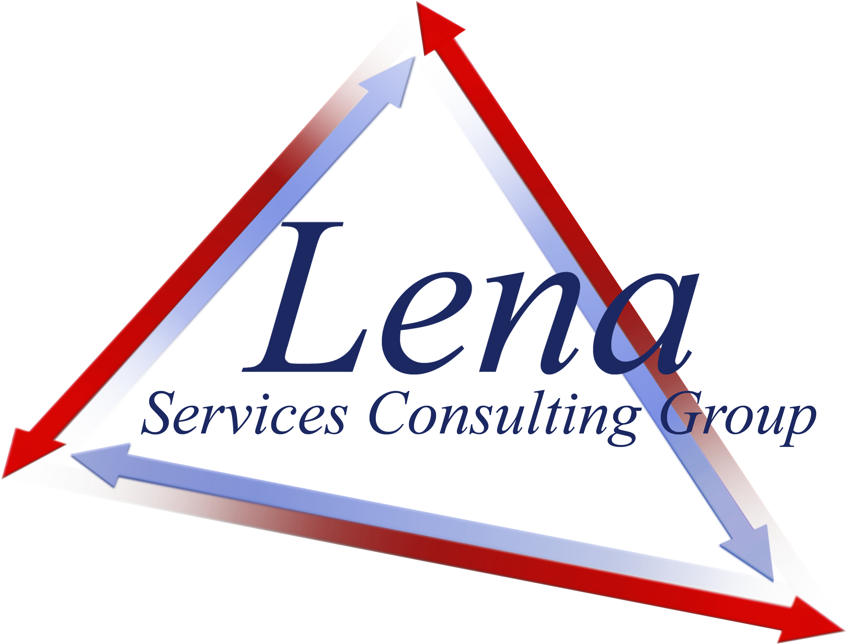 Lena Services Consulting Group S - Triangle (2857x2172), Png Download