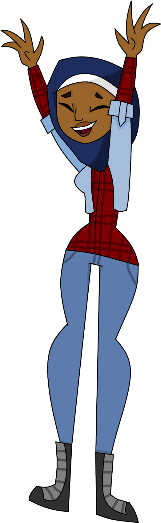 Khadija - Cartoon (896x1920), Png Download