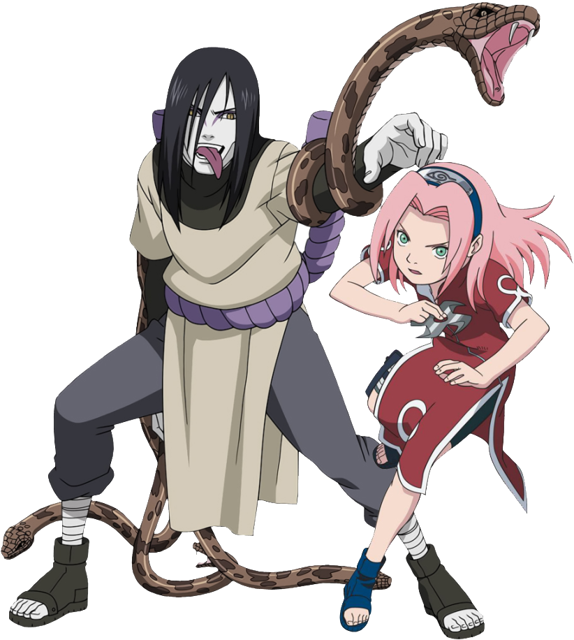 Download Sakura Naruto Png Photo - Orochimaru Render PNG Image with No  Background - PNGkey.com