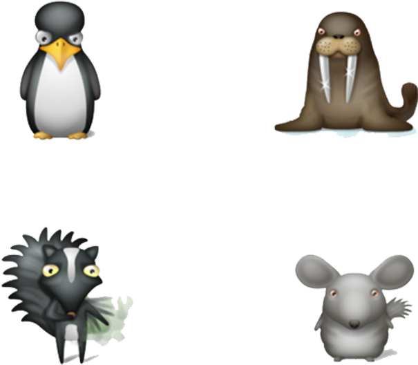 Icono Del Animal De La Historieta (1024x600), Png Download