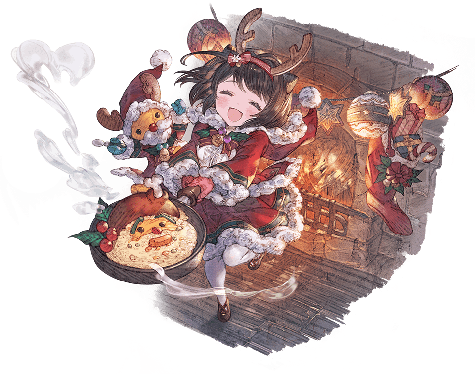 1girl ^ ^ Alpha Transparency Antlers Bangs Bell Blush - グラン ブルー ファンタジー ヤイア (960x800), Png Download