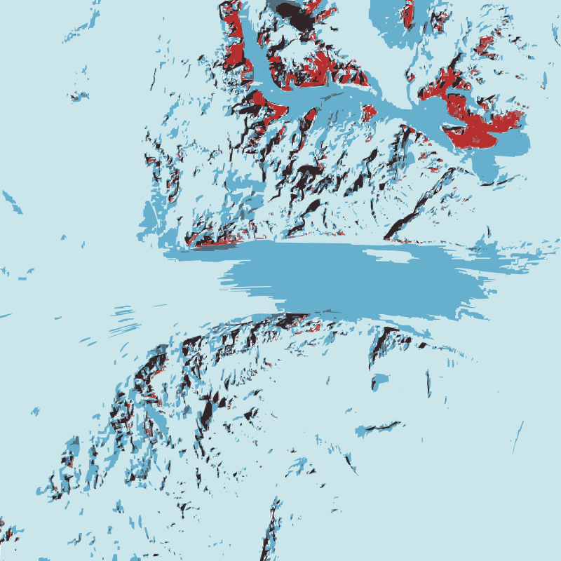 Byrd Glacier (800x800), Png Download