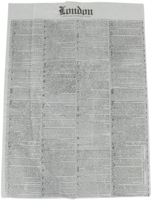 Sheet, Snack Sheet, Dry Wax Ecocraft, 406x305mm, London - Book (640x640), Png Download