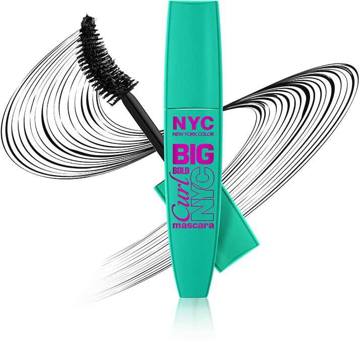 Big Bold Curl Mascara - ريمل Nyc (1270x931), Png Download