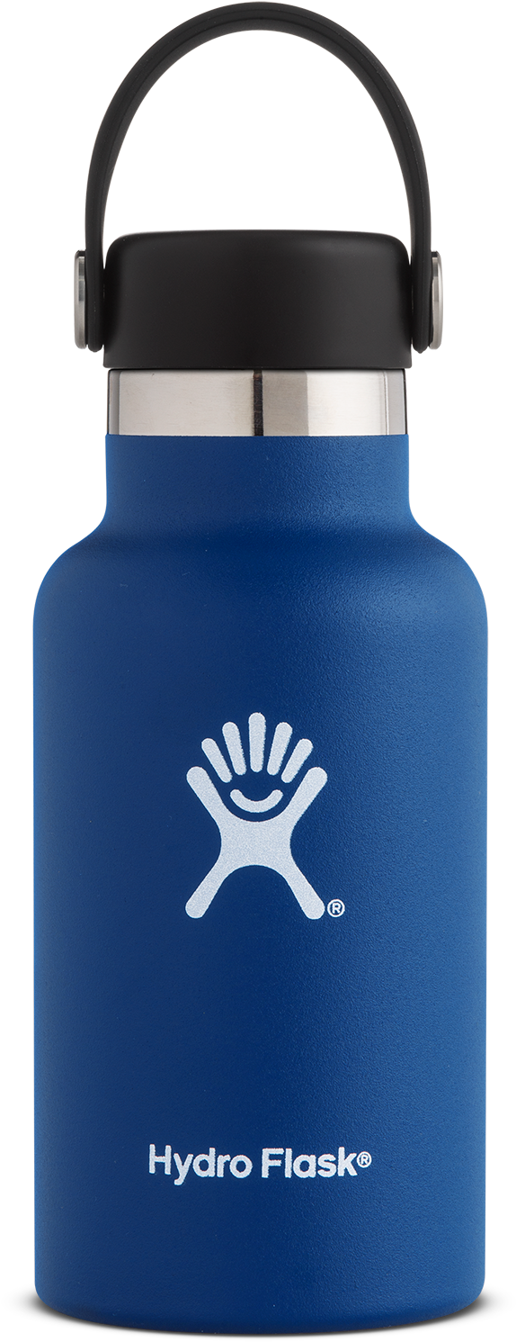 Flask Png - Hydro Flask 21 Oz Cobalt (755x1630), Png Download